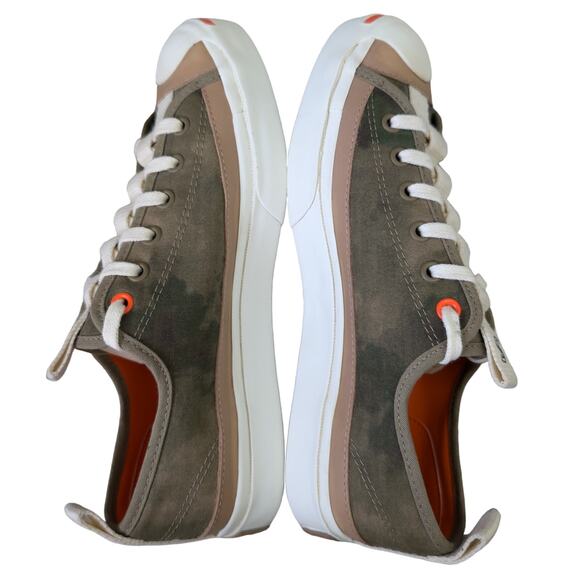 Converse x Todd Snyder Jack Purcell Rebel Prep Elmwood Egret Low Top Sneaker W8 - Picture 7 of 10